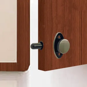 FECHO TIPO BATOM PRETO PARA PORTA  ALIANÇA - Imagem 2