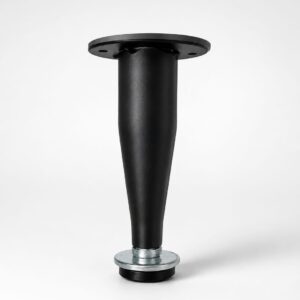 PE PARA MOVEIS CONICO TAVOLA 15CM PRETO