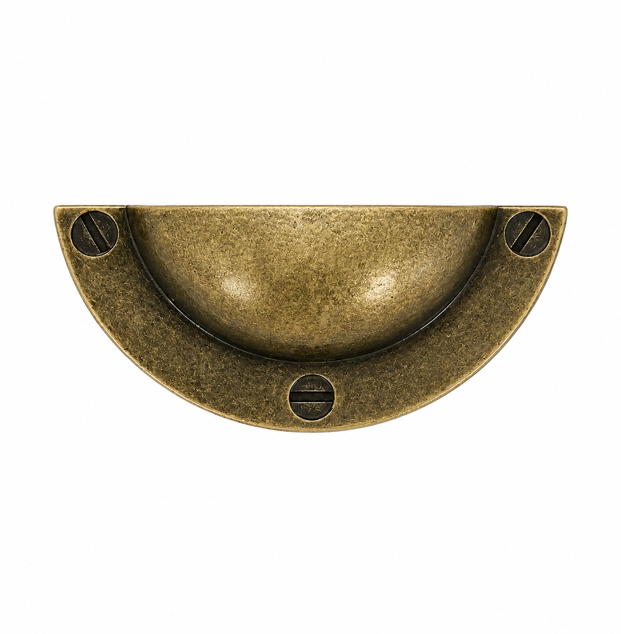 PUXADOR CONCHA MEIA LUA OURO VELHO 8070 - Imagem 2
